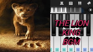 The Lion King | Theme song | kalki BGM | perfect piano | Easy BGM | Piano Tutorial