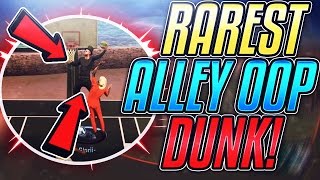 NBA 2K17- THE RAREST ALLEY OOP DUNK YOU WILL EVER SEE! SO MANY POSTERS! CRAZY ALLEY OOP MONTAGE!