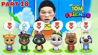 ANG DAMI NA NILA!! | My Talking Tom Friends Gameplay