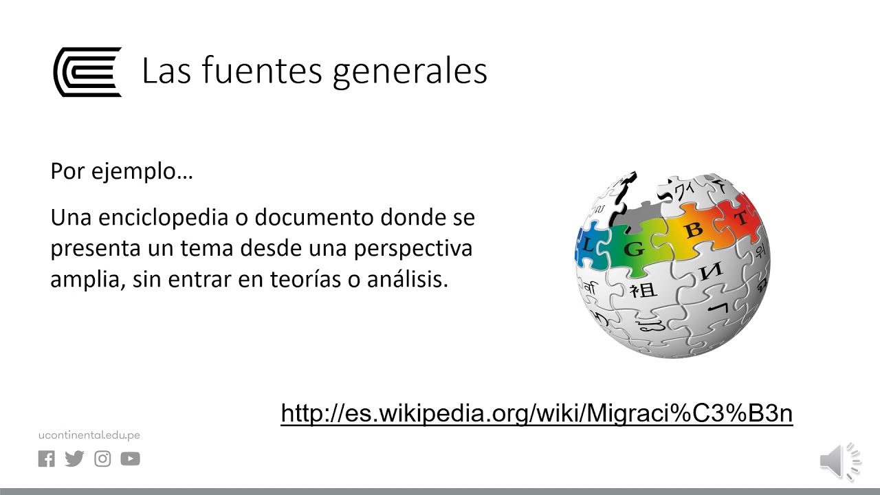 Clasificación De Las Fuentes De Información - YouTube