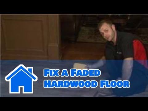 Flooring Tips : How to Fix a Faded Hardwood Floor Flooring Tips : How to Fix a Faded Hardwood Floor