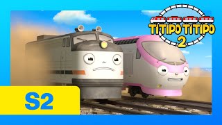 Titipo Titipo S2 l La nueva amiga de Genie l Trenes para niños l Titipo Español