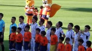 2016年Ｊ1　2nd第17節　大宮対FC東京　選手入場