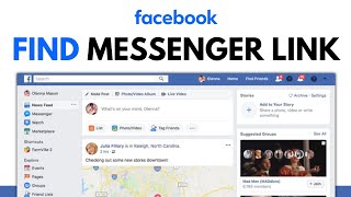 How To Find Facebook Messenger Link (Quick \u0026 Easy)