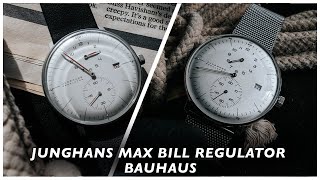 Introducing the Junghans max bill Regulator Bauhaus