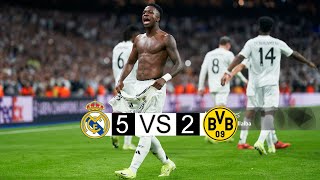 The Day Vinicius jr Destroyed Dortmund At Bernabeu