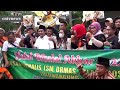 tulungagung cntvnews.id insan jurnalis gelar halal bihalal di depan kantor dprd tulungagung