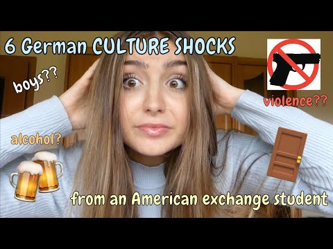 6 German CULTURE SHOCKS From An American Exchange Student - YouTube