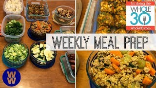 Whole30 Meal Prep #1 | WW Freestyle