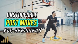 How to: 3 Unstoppable Post Moves For Beginners! DOMINATE THE PAINT