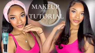 EVERYDAY MAKEUP ROUTINE | QUICK SOFT GLAM TUTORIAL *NO FOUNDATION*