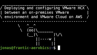 Tutorial for deploying HCX on-prem and in VMware Cloud on AWS