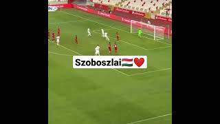Dominik Szoboszlai free kick #hungary #szoboszlai #unl #shorts
