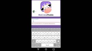 BioCrotalMobile - Validaciones en Login y registro de Usuario