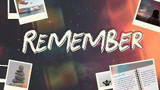 Remember - Week 2 - Notice