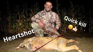 Traditional bowhunting. HEARTSHOT. Watch! #tradbow #barebow #longbow #bowhunting #buejagt