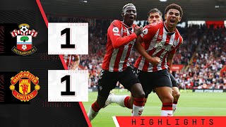 90-SECOND HIGHLIGHTS: Southampton 1-1 Manchester United | Premier League