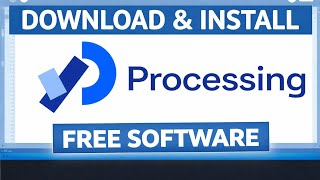 How To Download And Install Processing IDE | open Source Software #processingIDE #processing4.3
