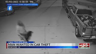 Iowa authorities investigating stolen car in Inwood