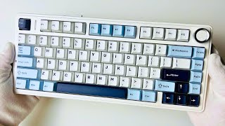 Epomaker x Aula F75 Mechanical Keyboard Unboxing + Gameplay