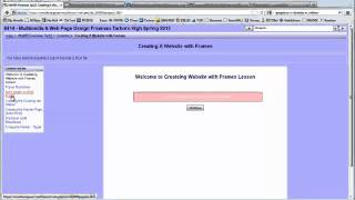 3.02 Create Frames in HTML - Part 2