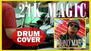 Bruno Mars - 24K Magic (Drum Cover / Edni Devay)