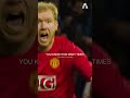 Patrice Evra About Paul Scholes And His Tackling