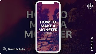 Rob Zombie - How To Make A Monster (Lyrics for Mobile)