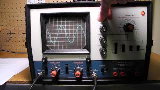 The Heathkit IO-4205 Dual Trace Oscilloscope