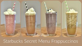 Starbucks Secret Menu Frappuccinos