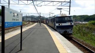 JR貨物 EF210-123号機[新] 貨物列車5063レ【ランテックUF42Aコンテナ積載!】