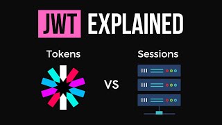 How Does JWT Authentication Work? (JSON Web Token) | Tokens vs Sessions