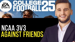 HOW TO PLAY 3V3 IN NCAA 25 AGAINST FRIENDS IN 2025! (STEP-BY-STEP)