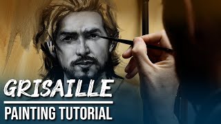 GRISAILLE - Oil Painting Tutorial with Step by Step Demonstration