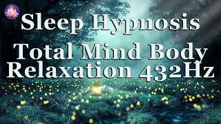 Sleep Meditation 😴 Peaceful Sleep in Challenging Times (432 Hz Binaural Beats, Rain & Subliminal)
