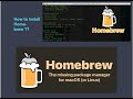 What is Homebrew ?? | Home Brew (brew) Installation | Xcode | How to install Homebrew ???