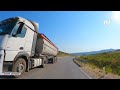 vlore qeparo rruga e lumit te vlores driving real time from vlora to qeparo 😍🇦🇱【4k】 ▶83