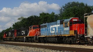 Original Painted GTW 4930 On CN L531 in Centralia, Illinois