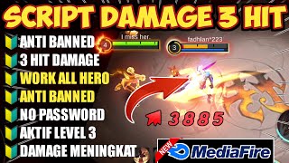 SCRIPT DAMAGE UP 3 HIT PATCH TERBARU SEASON 35 ANTI BANNED