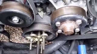 changing harmonic balancer on au falcon xr8