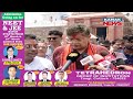 mp candidate baijayant panda u0026 sambit patra sri mandira seeks blessings discussion