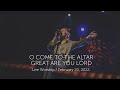 Live Worship Moment — O Come to the Altar & Great Are You Lord