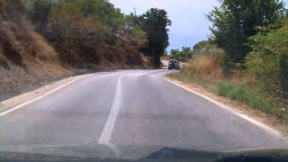 Skopelos - driving from Glossa to loutraki , 2010