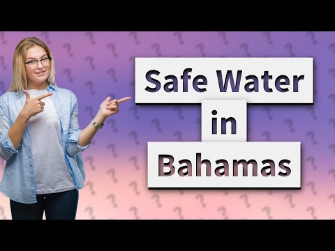 Can you drink the water in Bahamas?