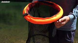 THKFISH Foldable Floating Fish Basket for Caught Fish