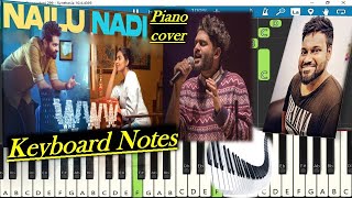 Nailu Nadi Song Keyboard Notes (piano cover) | Sid Sriram | Simon K