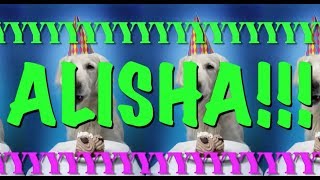 HAPPY BIRTHDAY ALISHA! - EPIC Happy Birthday Song