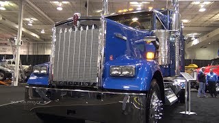 2018 Kenworth W900L 72inch AeroCab Sleeper - Exteriotr And Interior Walkaround - 2018 Truck World