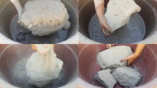 soft and fluffy pure cement non stop crumbling asmr @relaxasmr5734 oddly satisfying video