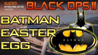 BO2 - "Secret Batman Easter Egg" on Hijacked Black Ops 2 (Unlock Tutorial Inside!!) | Chaos